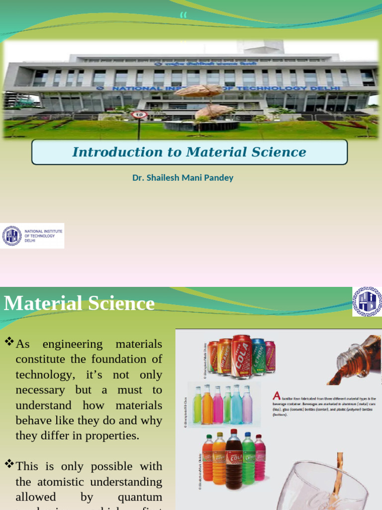 Material Science - Unit-1 | PDF | Crystal Structure | Crystallite