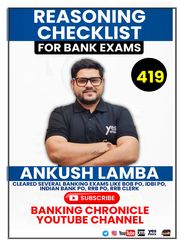 Checklist - 419 | PDF
