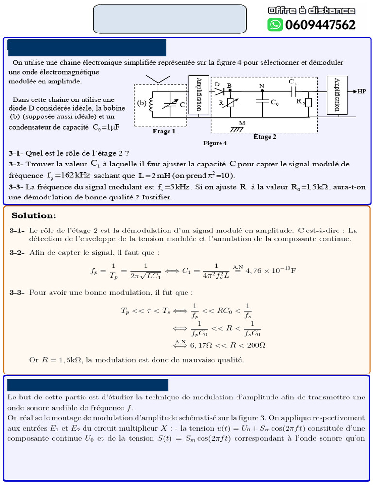Ex Cor Modulation | PDF | Électromagnétisme | Télécommunications