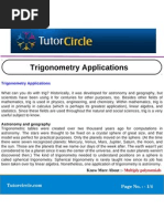 Trigonometry Applications
