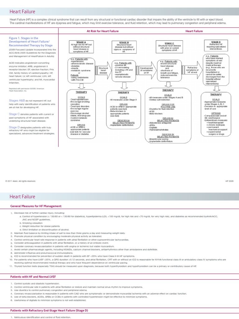 Heart Failure at Risk For Heart Failure | PDF | Myocardial Infarction ...