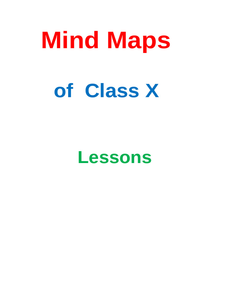 Mind Maps | PDF