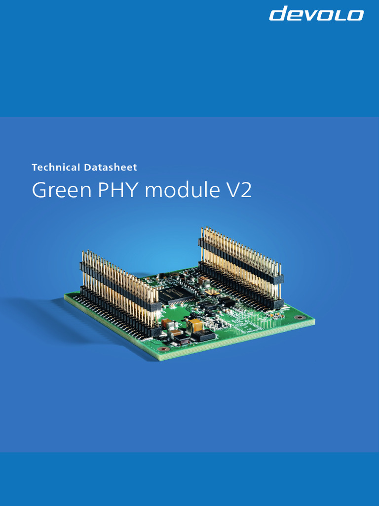 devolo_Green_PHY_module_V2_en | PDF | Computer Science | Computer Hardware