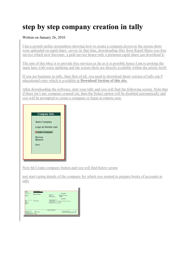 Step by Step Tally | PDF | Taxes | Fixed Asset