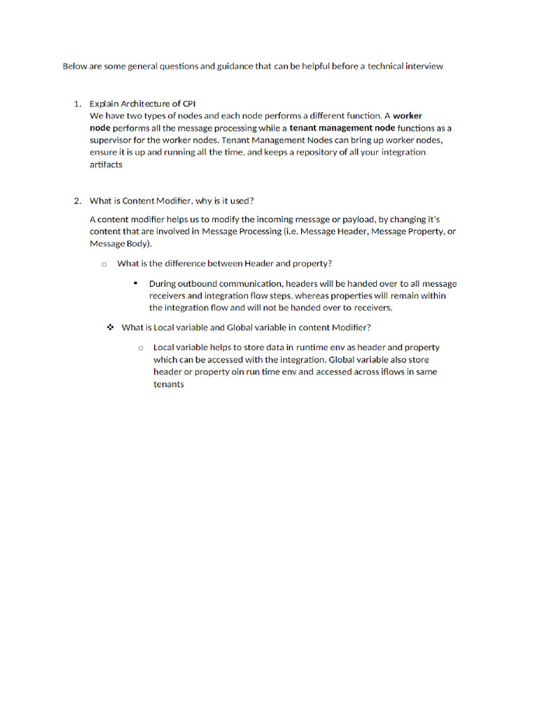 CPI InterviewQuestions2 | PDF | Proxy Server | Cloud Computing