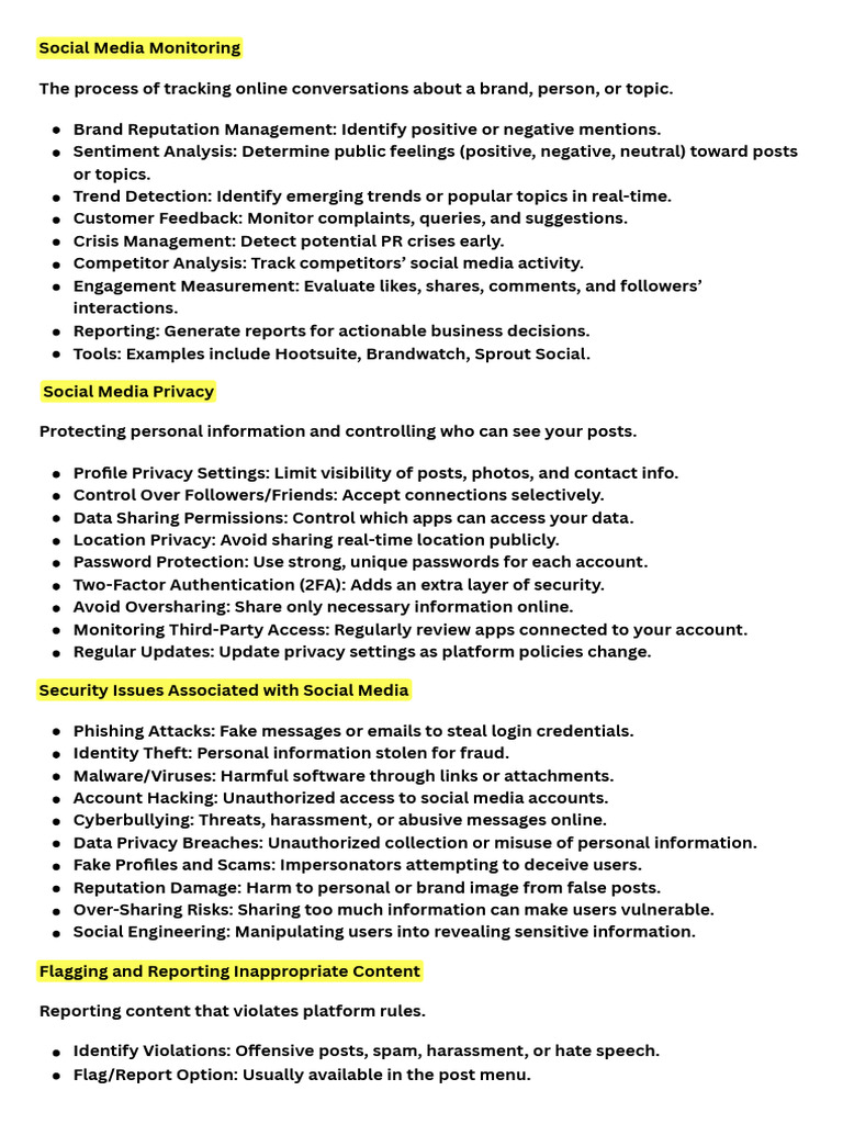 3 | PDF | Popular Culture & Media Studies | Social Media