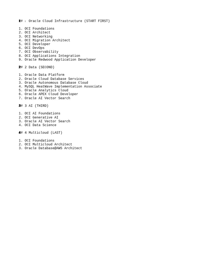 Oracle Navigation | PDF