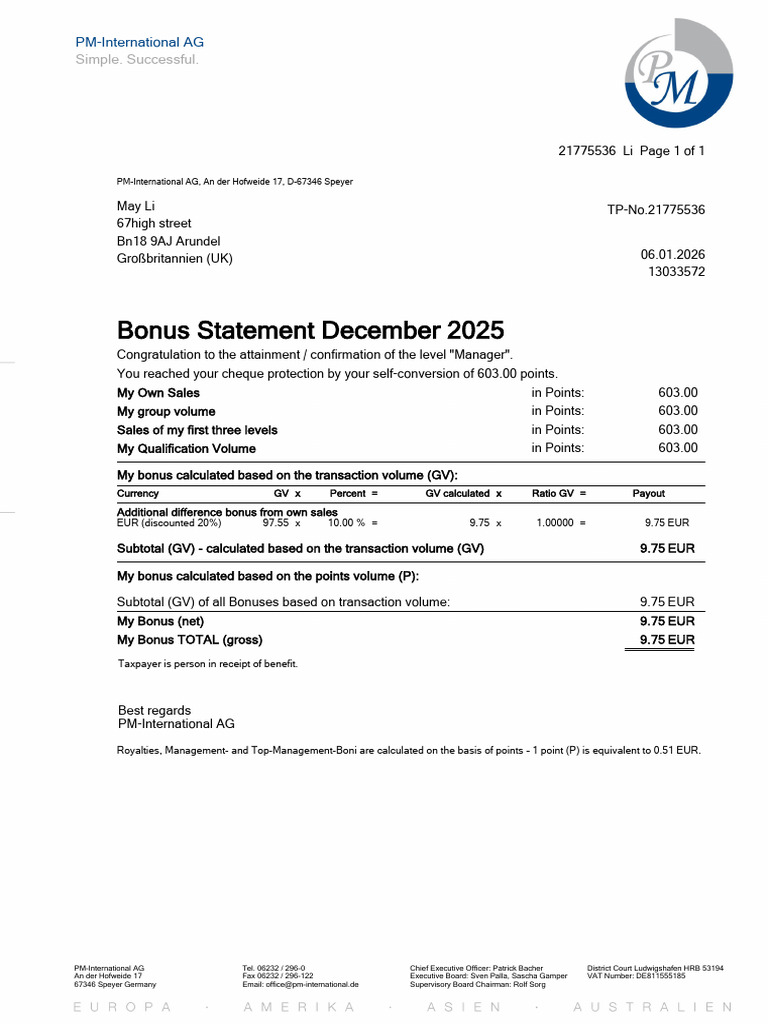Bonus 12.2025 21775536 20260108 130555 | PDF | Taxes | Economies