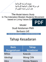 Islamic Study PMII Berbasis Living Values Education