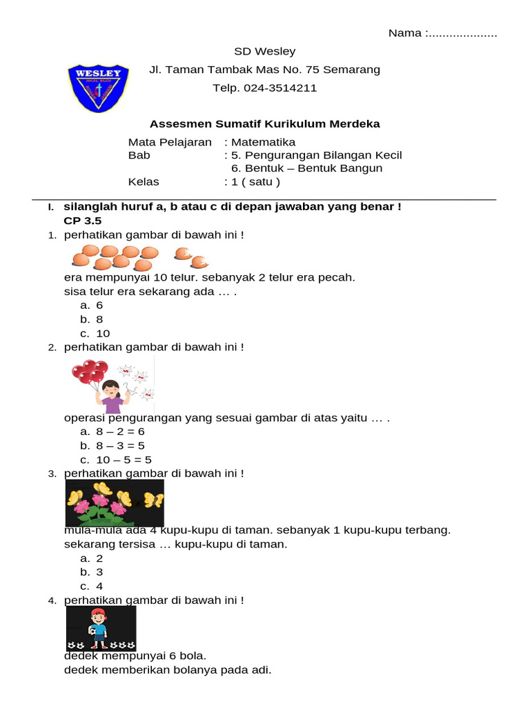 Latihan Ulangan Bab 5 Dan Bab 6 | PDF
