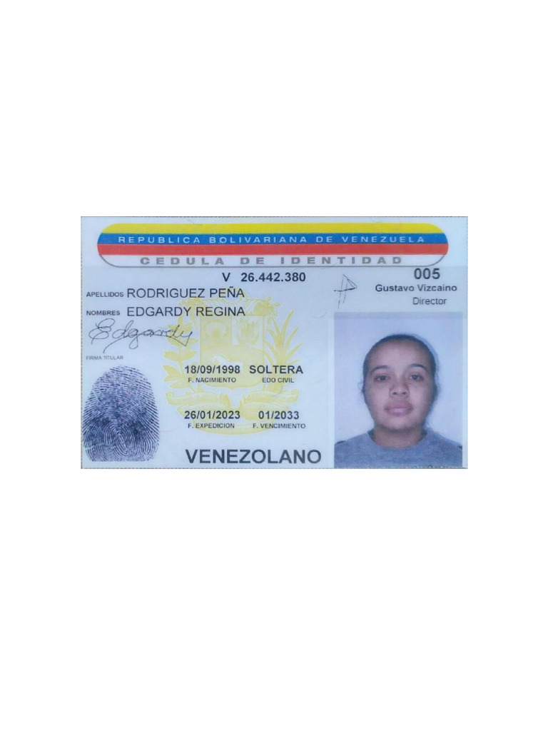 CEDULA | PDF