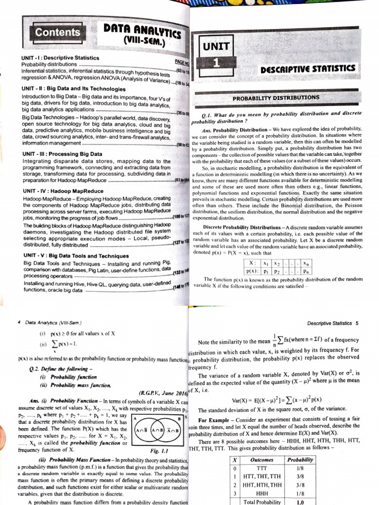 Unit 1 DA | PDF