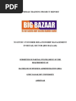 Download Customer Relationship Management in Retail Sector Big Bazaar by Deepti Ranka SN98869171 doc pdf