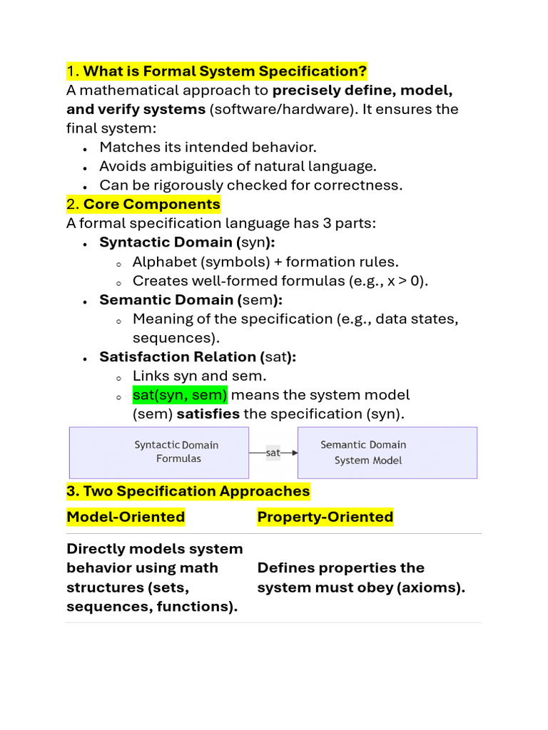 Formal System Specification | PDF | First Order Logic | Axiom
