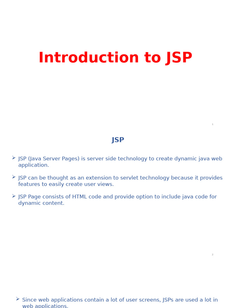 JSP | PDF | Software Engineering | Computing