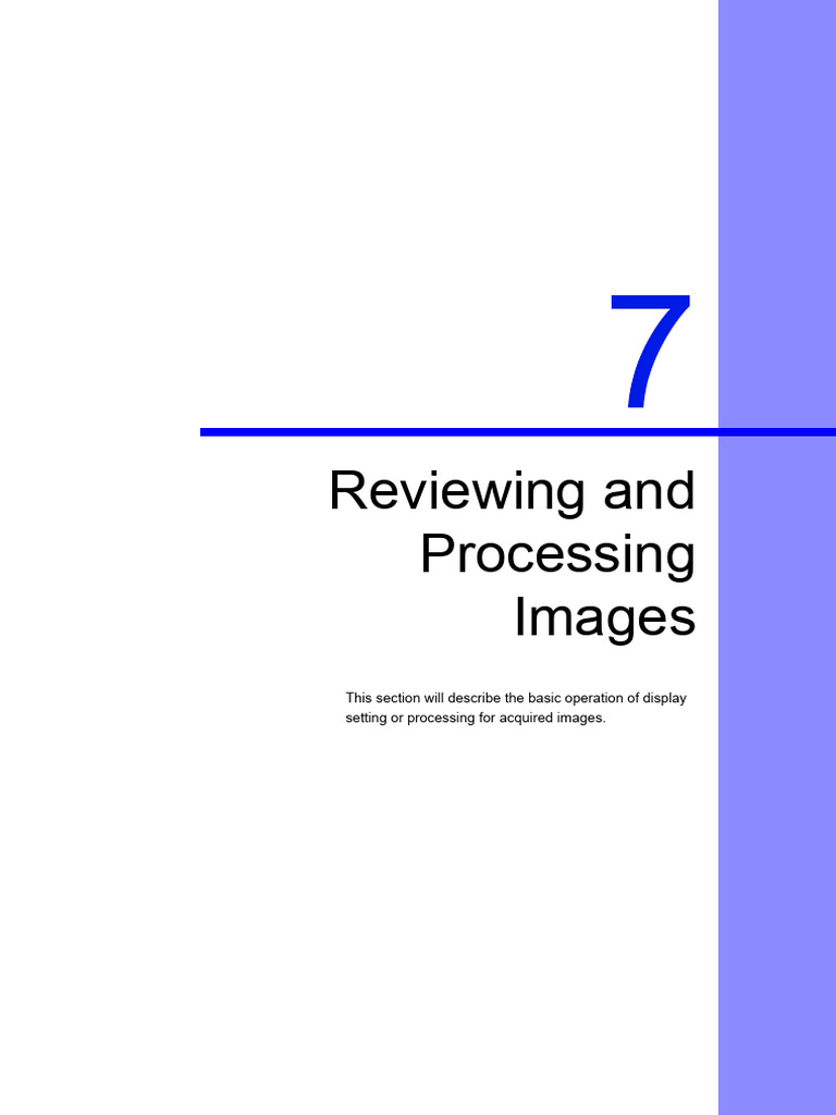 07 Reviewing and Processing Images | PDF | Cursor (User Interface ...