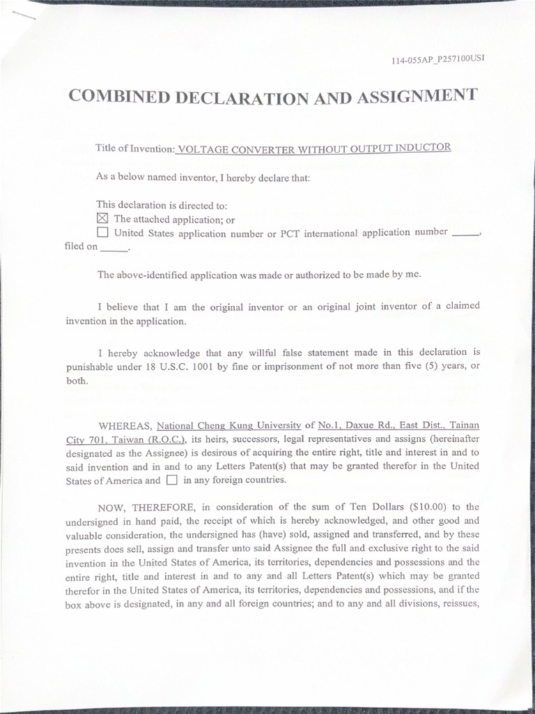 Invention in The Application | PDF