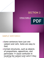 Structure and Written Expression