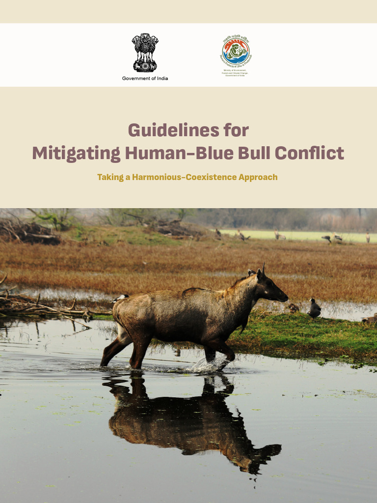 Mitigating Human-Blue Bull Conflict | PDF | Agriculture | Habitat ...