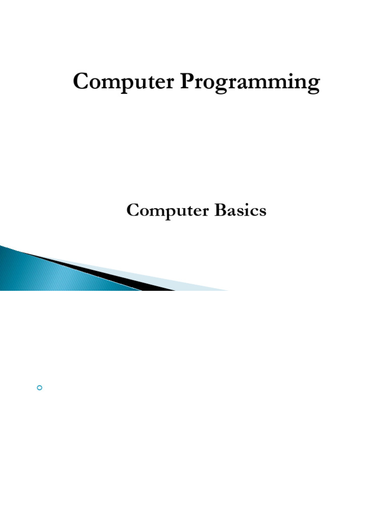 CP Term 1 | PDF | Programming | Computer Program