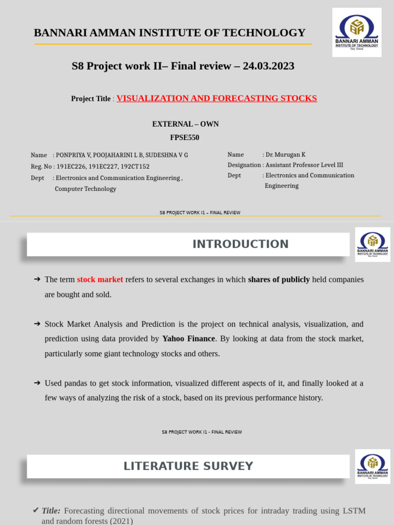 s8 Viva Final | PDF | Prediction | Machine Learning