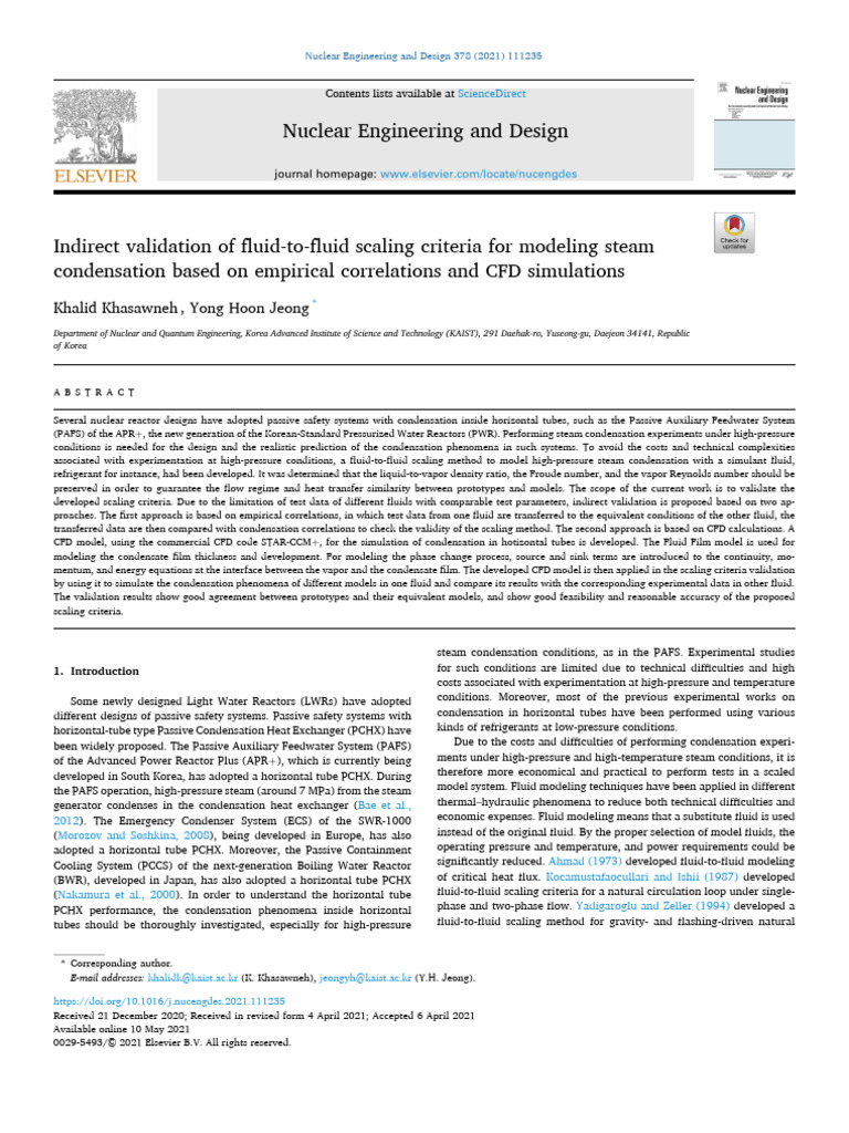 Indirect Validation of Fluid CFD | PDF | Heat Transfer | Computational ...