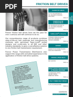 Fenner Friction Belts PDF | PDF