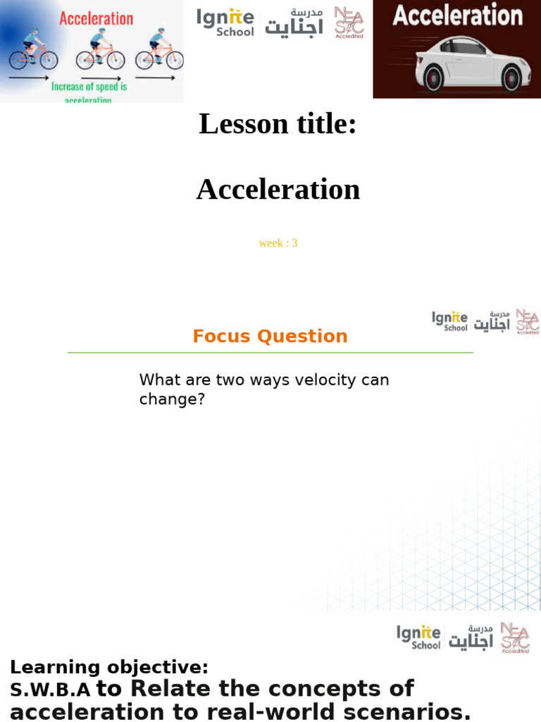 L.p+4+ +Acceleration | PDF | Acceleration | Velocity