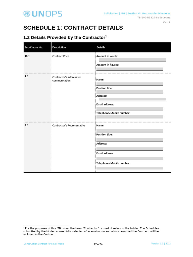 1.9 Contract Details | PDF