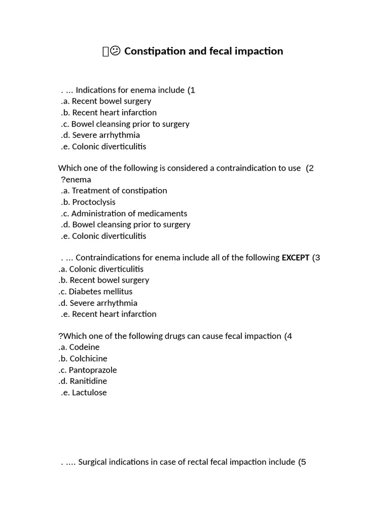 Constipation | PDF | Constipation | Rectum