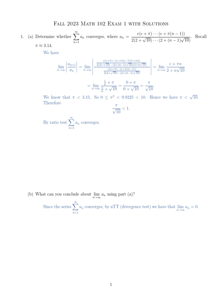 2023m1s-4 | PDF | Series (Mathematics) | Functions And Mappings