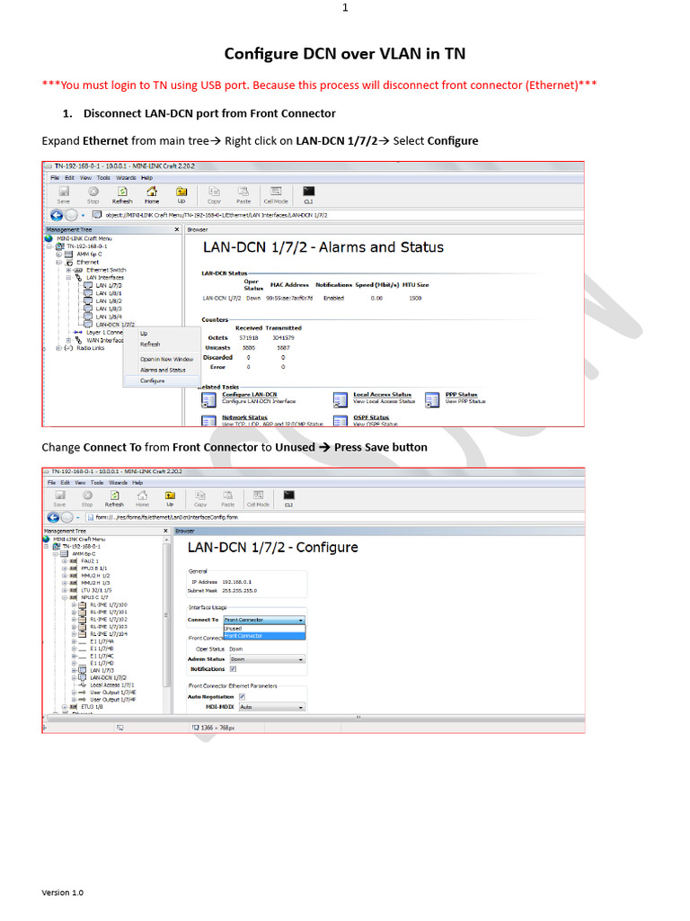 Dcn-Over-Vlan on TN | PDF | Ethernet | Computer Science
