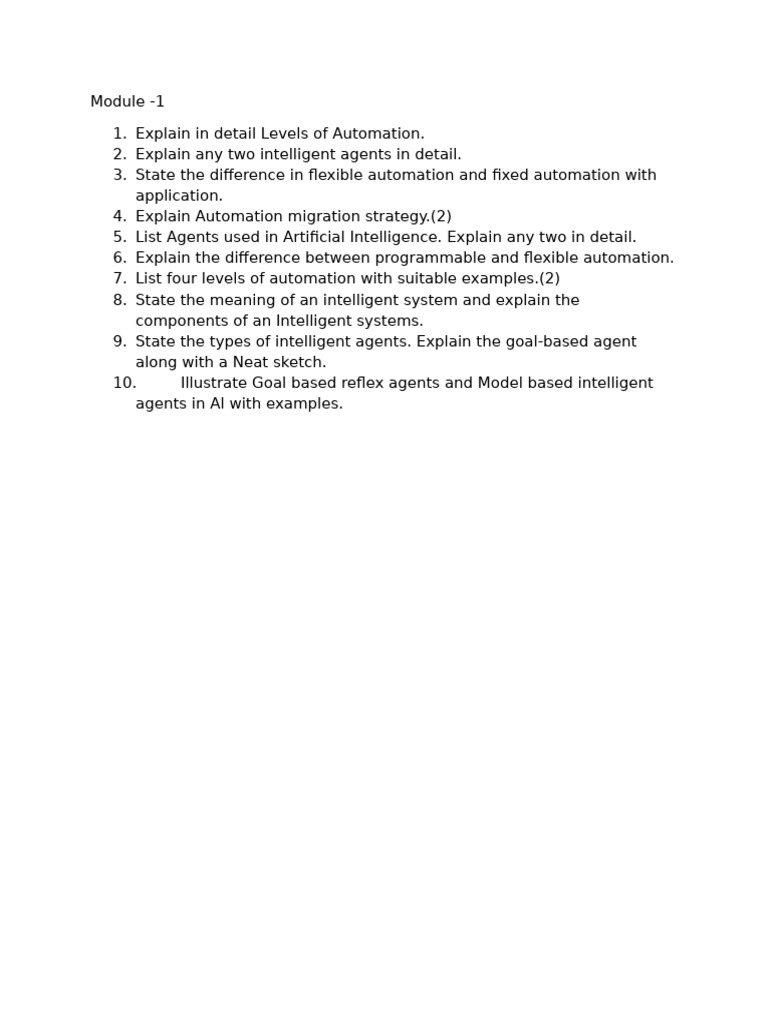 Aai Question | PDF