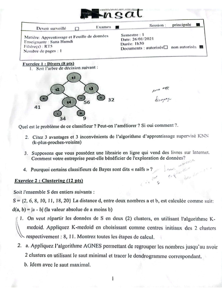 DataMining Exam RT | PDF