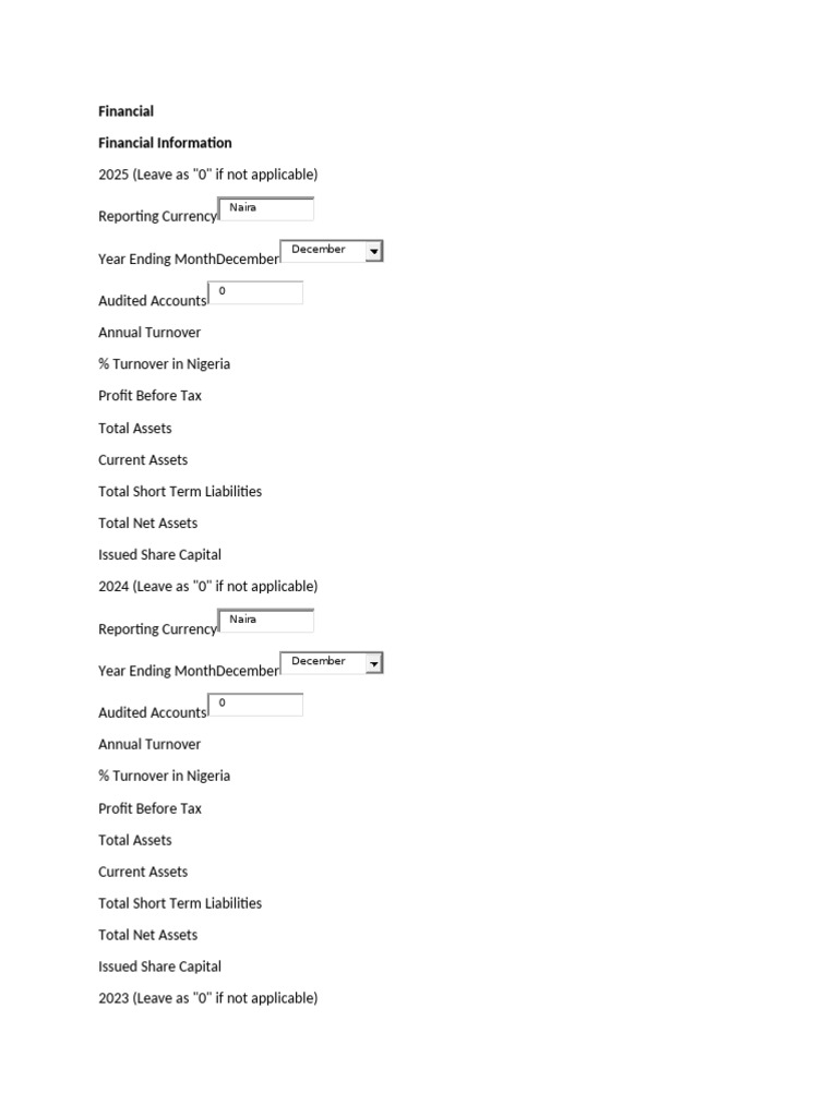 Financial | PDF
