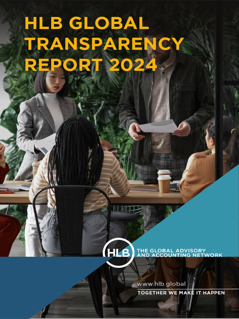 HLB Global Transparency Report 2024 | PDF | Audit | Regulatory Compliance