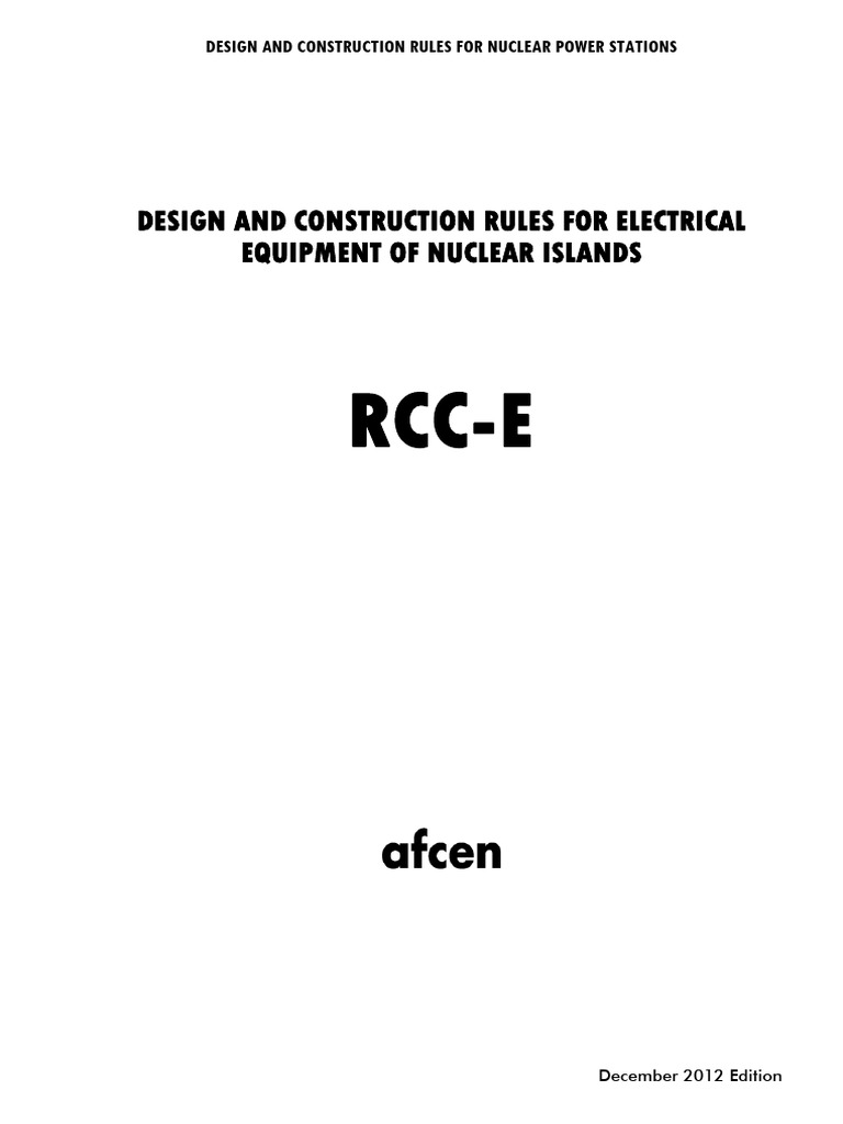 Rcc-E 2012 | PDF | Specification (Technical Standard)