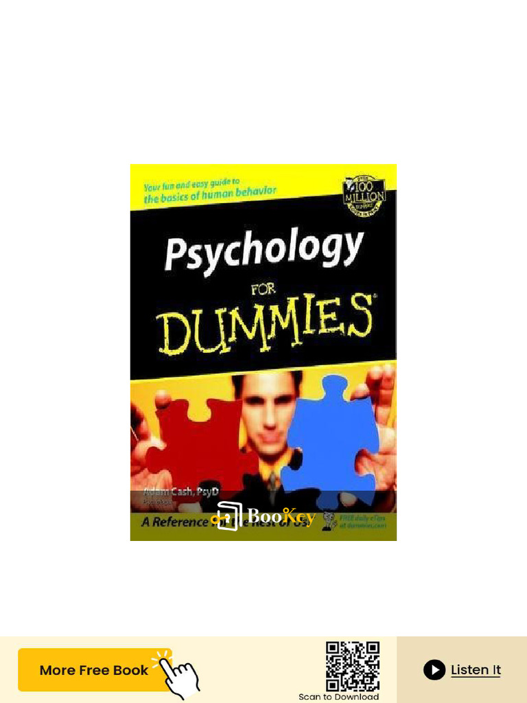 Psychology For Dummies PDF | PDF | Classical Conditioning | Senses