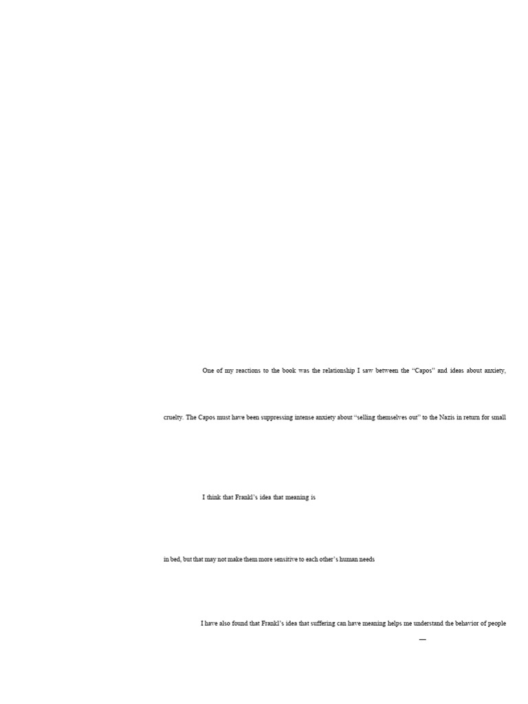 A Sample Response or Reaction Paper | PDF | Psychology | Behavioural ...
