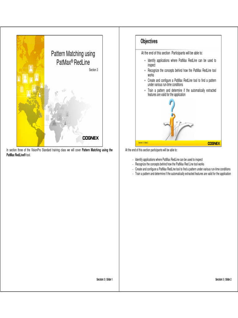 03 01 PatternMatching Using PatMaxRedline | PDF | Accuracy And ...