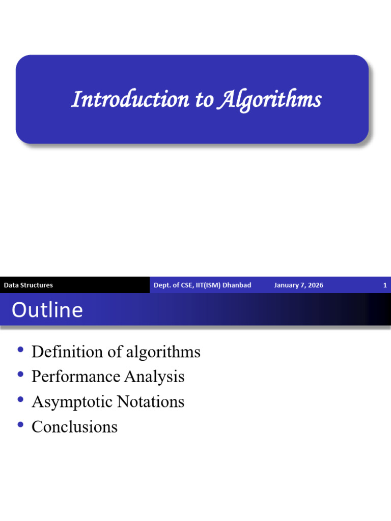 Lecture 2 Algorithms | PDF | Time Complexity | Algorithms