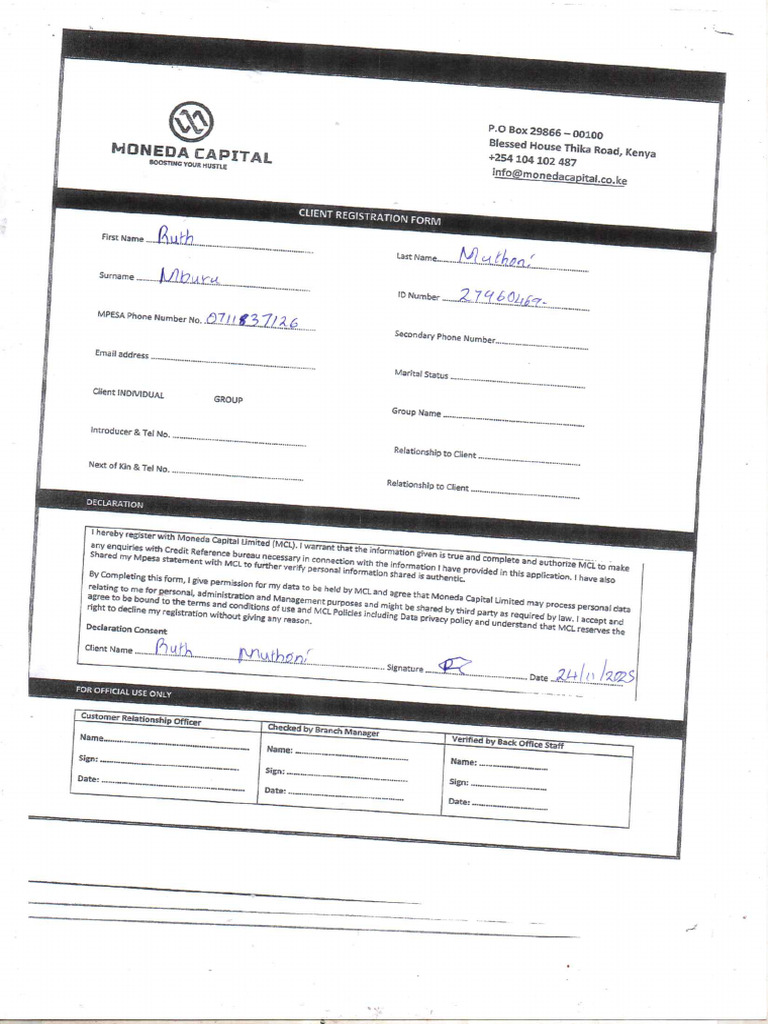 Form 2 | PDF