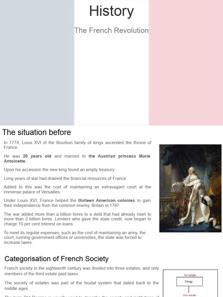 G9 History The French Revolution | PDF | Atlantic Slave Trade | Slavery