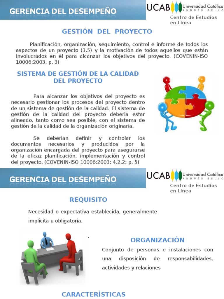 Gestión de Calidad en Proyectos | PDF | Gestión de la calidad | Calidad ...