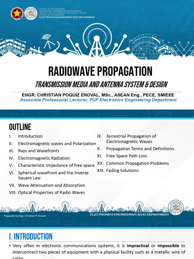 6 - Radiowave Propagation | PDF | Radio Propagation | Ionosphere