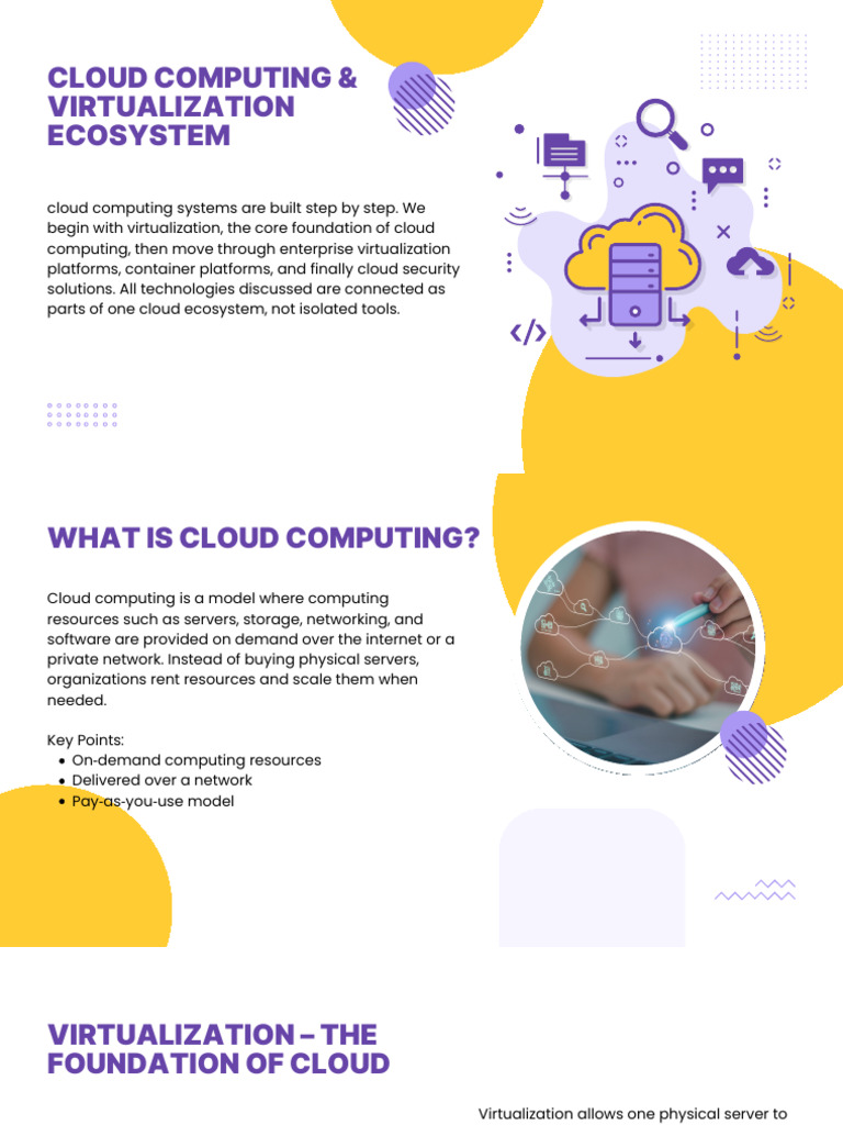 Cloud Computing & Virtualization Ecosystem | PDF | Firewall (Computing ...