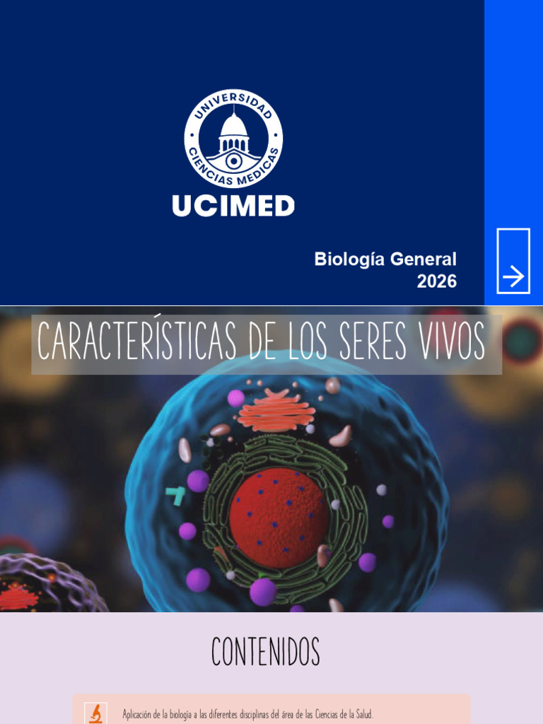 Características de Los Seres Vivos | PDF | Biología | Organismos