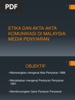 Download Unit 9 Etika Dan Akta-Akta Komunikasi Penyiaran Malaysia by Jny Germayne Jimah SN98878414 doc pdf
