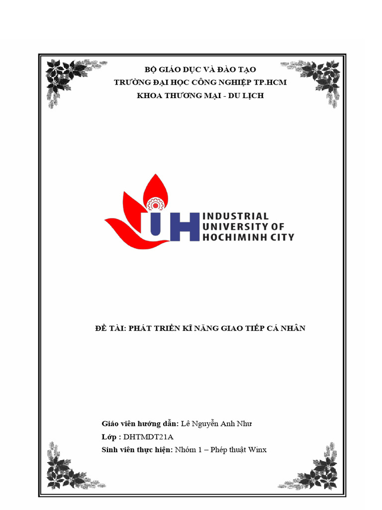 KNGT NHÓM 1 - DHTMDT21A | PDF