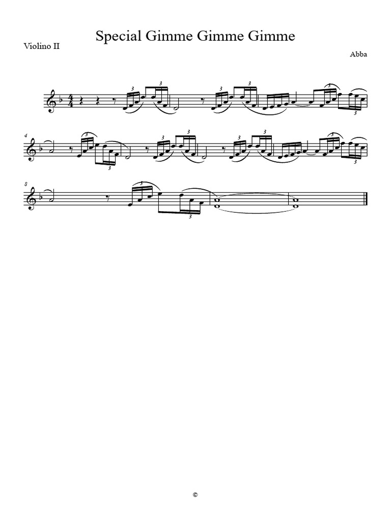 Gime Special Violino 2 | PDF